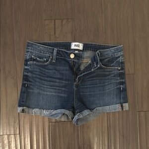 Paige Women's Blue Denim Shorts